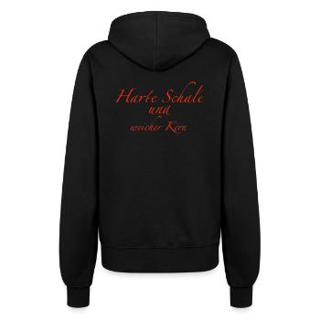harte Schale - Frauen Kapuzenjacke - Schwarz - Hinten - Maraike (178cm)