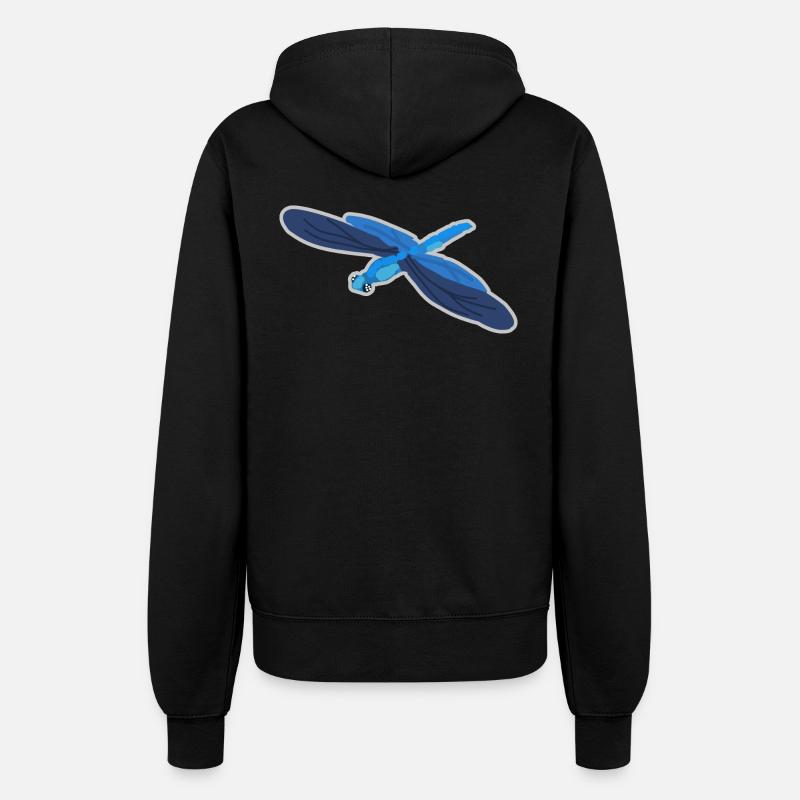 Dragonfly - Women’s Hooded Jacket - black