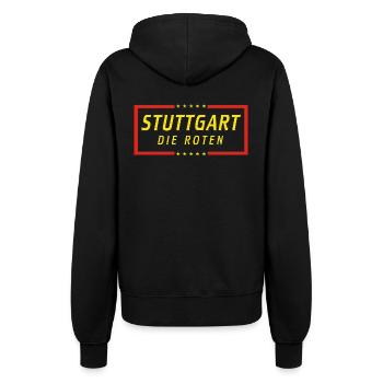 Stuttgart : Die Roten - Veste à capuche Femme - noir - Dos - Maraike (178cm)