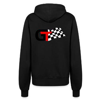 GT Flag - Frauen Kapuzenjacke - Schwarz - Hinten - Maraike (178cm)