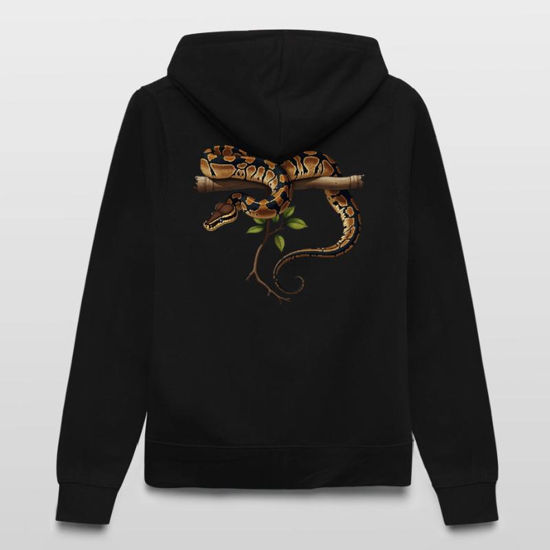 Roi Python Serpents Amoureux Terrarium Python Veste à capuche Femme