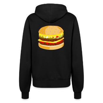 hamburger - Veste à capuche Femme - noir - Dos - Maraike (178cm)