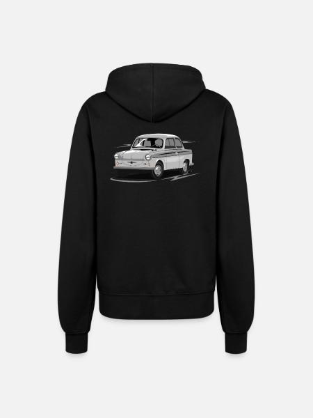  P50 - Frauen Kapuzenjacke - Schwarz