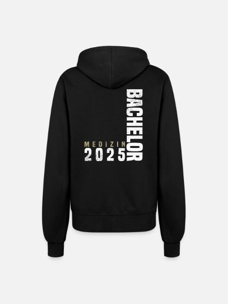 Bachelor Medizin 2025 - Frauen Kapuzenjacke - Schwarz