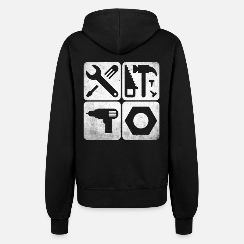 Tooling Tools - Women’s Hooded Jacket - black