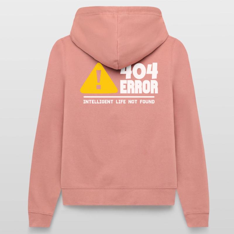 Computer and programmer geek. 404 Errors Women’s Hooded Jacket