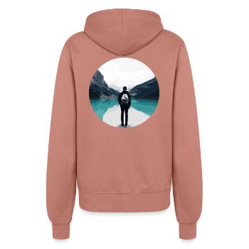 Adventure - Frauen Kapuzenjacke - Altrosa - Hinten - Maraike (178cm)