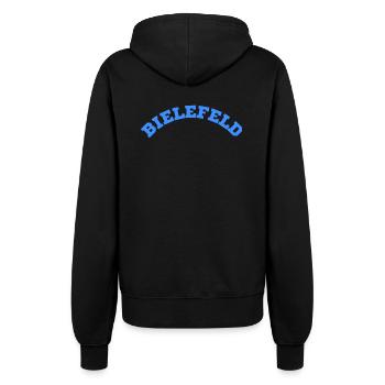 Bielefeld - Frauen Kapuzenjacke - Schwarz - Hinten - Maraike (178cm)