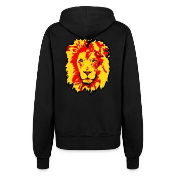 lion - Frauen Kapuzenjacke - Schwarz - Hinten - Maraike (178cm)