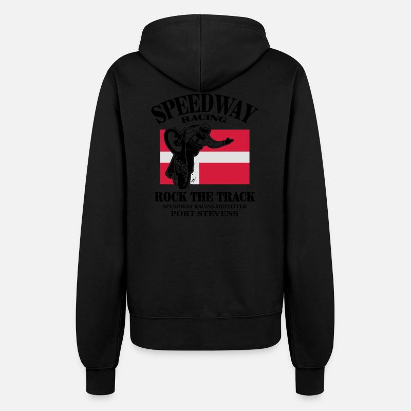 Speedway - Denmark - Women’s Hooded Jacket - black