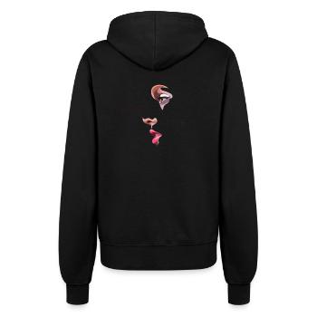 fashion girl - Veste à capuche Femme - noir - Dos - Maraike (178cm)