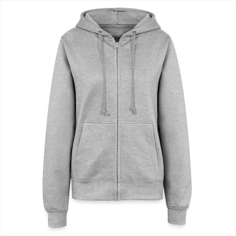 Geneva badge on a women’s hooded jacket