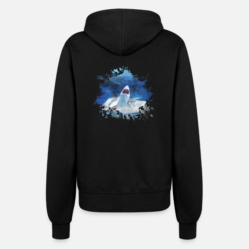 shark - Women’s Hooded Jacket - black
