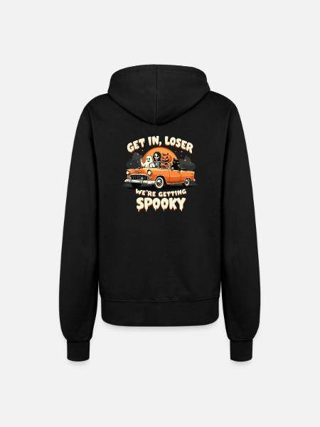 HALLOWEEN - Frauen Kapuzenjacke - Schwarz
