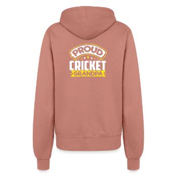 Sports Papy Cricket Papi - Veste à capuche Femme - rose poudré - Dos - Maraike (178cm)