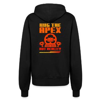 Simracer Esports Enthusiast Sim Racing - Frauen Kapuzenjacke - Schwarz - Hinten - Maraike (178cm)