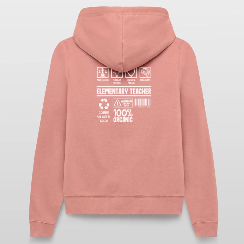 Elementary School Teacher Multitasking Problem Solving Women’s Hooded Jacket