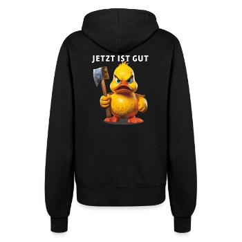 DUCK HATCHET NOW IS GOOD - Veste à capuche Femme - noir - Dos - Maraike (178cm)