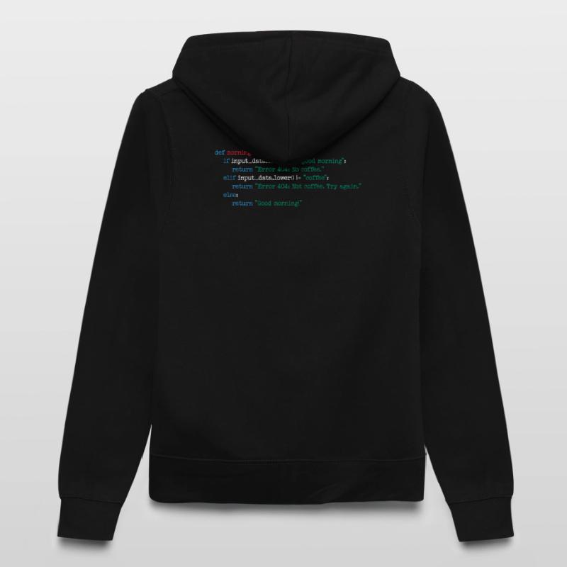 Programmierer Kaffee Code Informatik Geschenk Frauen Kapuzenjacke