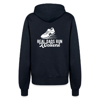 Conception de coureur de cross-country - XC Coach - Course à pied - Veste à capuche Femme - marine - Dos - Maraike (178cm)