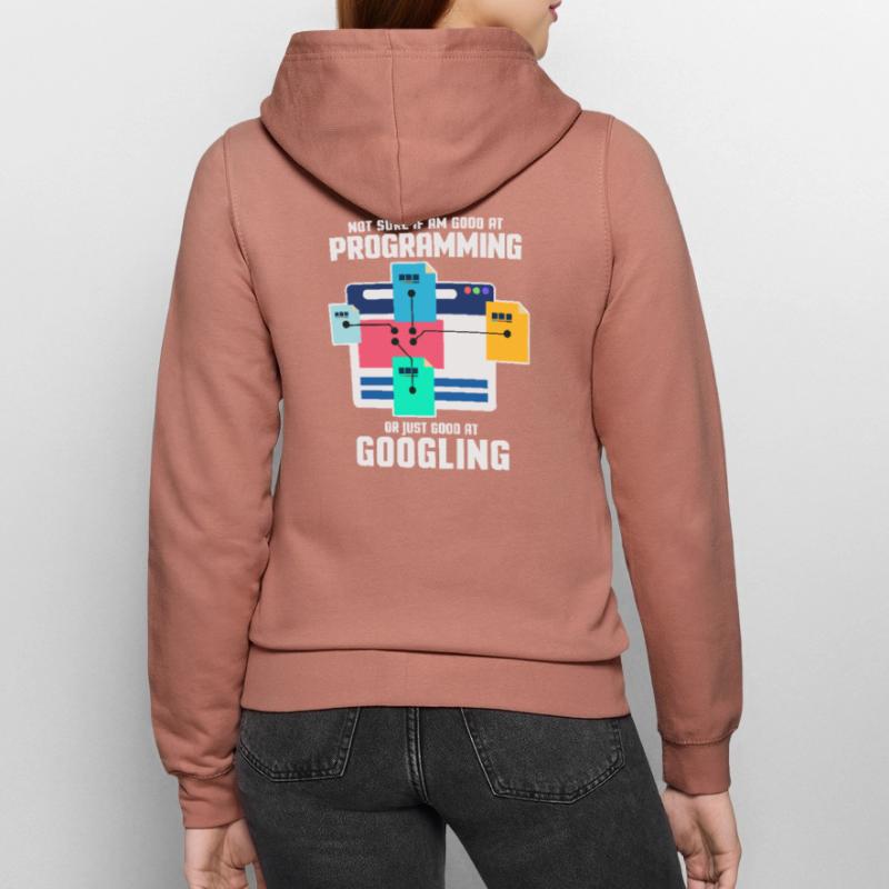 Programmierer Programmieren IT Computer Geschenk Frauen Kapuzenjacke