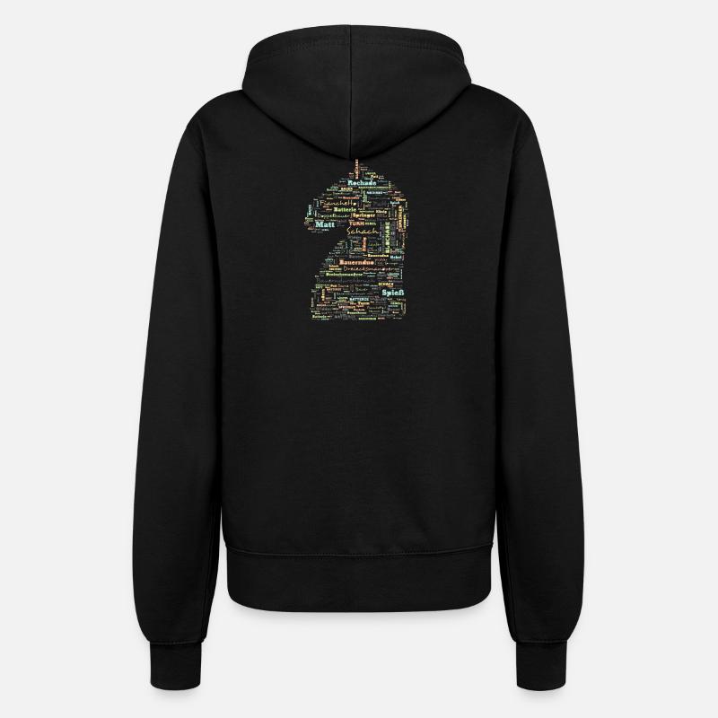 Échecs termes d'échecs Springer - Veste à capuche Femme - noir