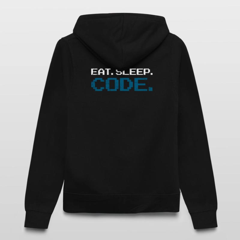 Code de programmation informatique Veste à capuche Femme