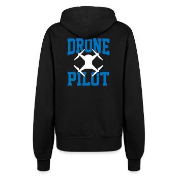 Pilote de drone - Veste à capuche Femme - noir - Dos - Maraike (178cm)