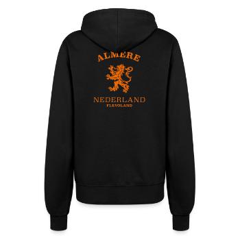 ALMERE Nederland Niederlande Pays-Bas - Veste à capuche Femme - noir - Dos - Maraike (178cm)