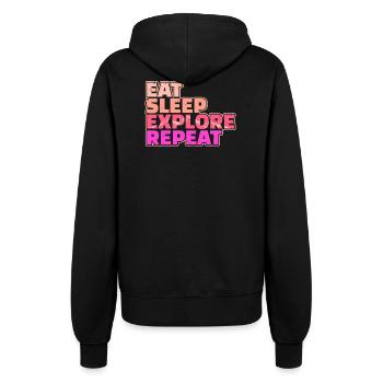 Déclaration de randonnée alpiniste - Veste à capuche Femme - noir - Dos - Maraike (178cm)