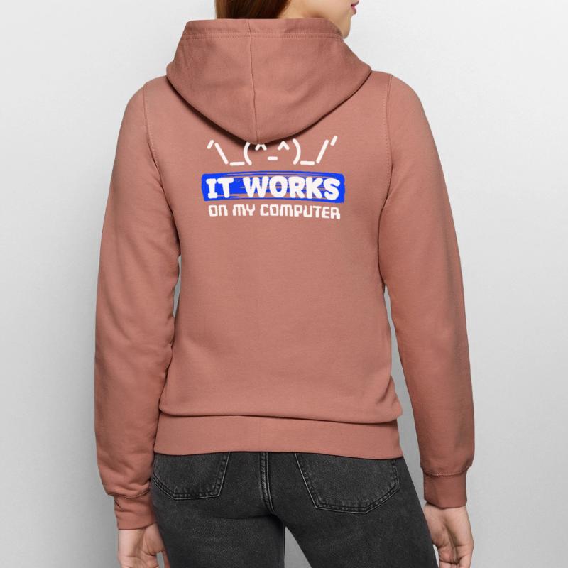 Debug Statement Bug Correction du code de script Développeur Veste à capuche Femme