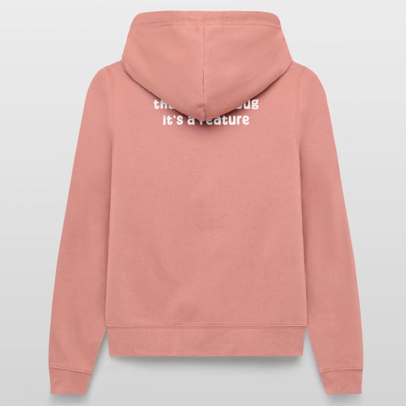 Bugs Statement Developer Bugfixing Debug Coden Frauen Kapuzenjacke