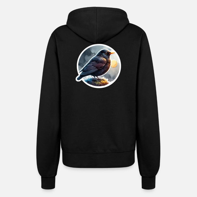 Blackbird - Women’s Hooded Jacket - black