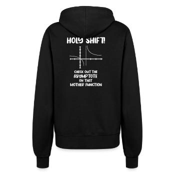 Math Nerd Étudiants Professeur d’Université Mathématiques - Veste à capuche Femme - noir - Dos - Maraike (178cm)