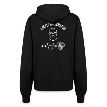 Ghetto Mathematics - Frauen Kapuzenjacke - Schwarz - Hinten - Maraike (178cm)