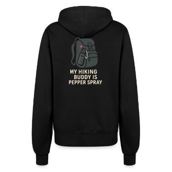 Sentier d’autonomisation des randonneurs solo pour femmes - Veste à capuche Femme - noir - Dos - Maraike (178cm)