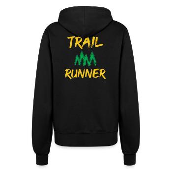Coureur de trail - Veste à capuche Femme - noir - Dos - Maraike (178cm)