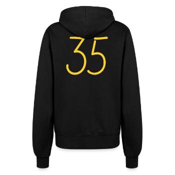 35 - Frauen Kapuzenjacke - Schwarz - Hinten - Maraike (178cm)