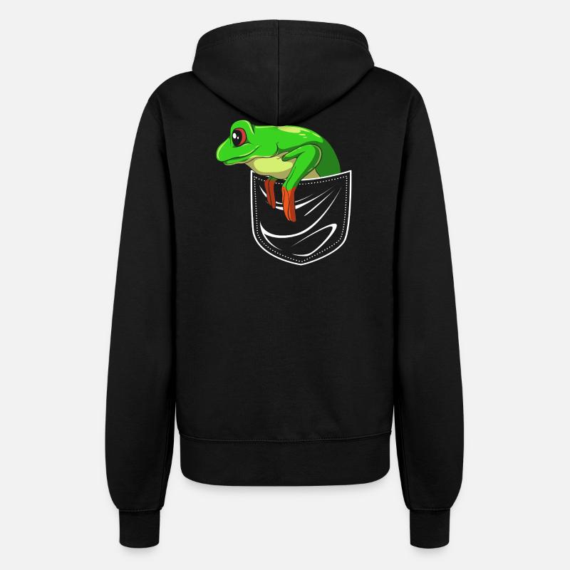 Frog Tree Frog - Women’s Hooded Jacket - black