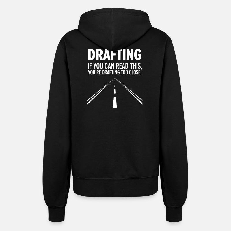 Drafting Roadway Tee - Women’s Hooded Jacket - black