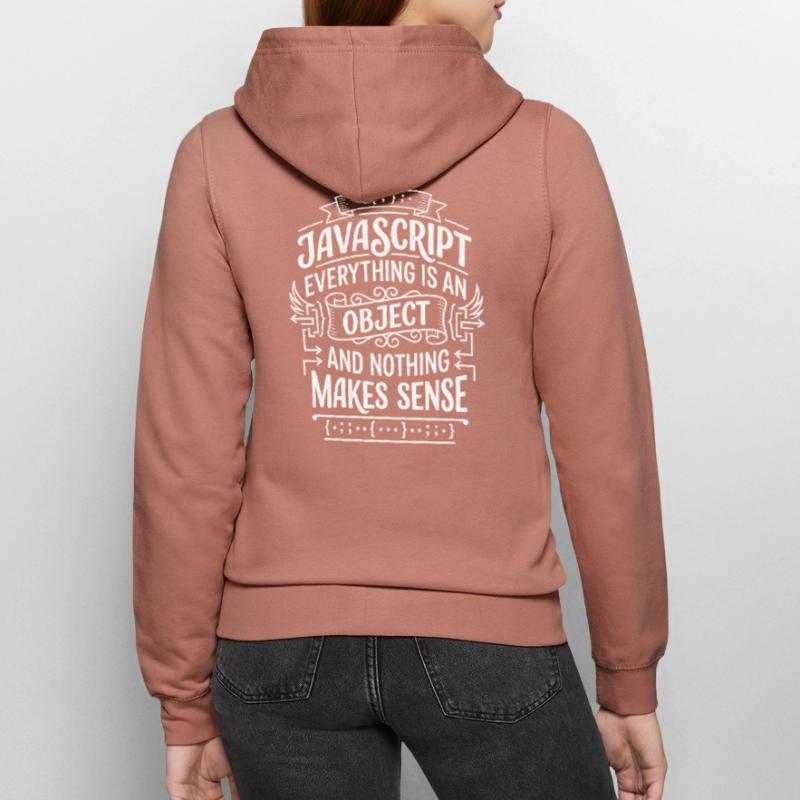 JavaScript: Everything is an object Women’s Hooded Jacket