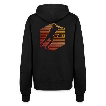 Pickleball player Idee für pickleball athlete Fans - Frauen Kapuzenjacke - Schwarz - Hinten - Maraike (178cm)