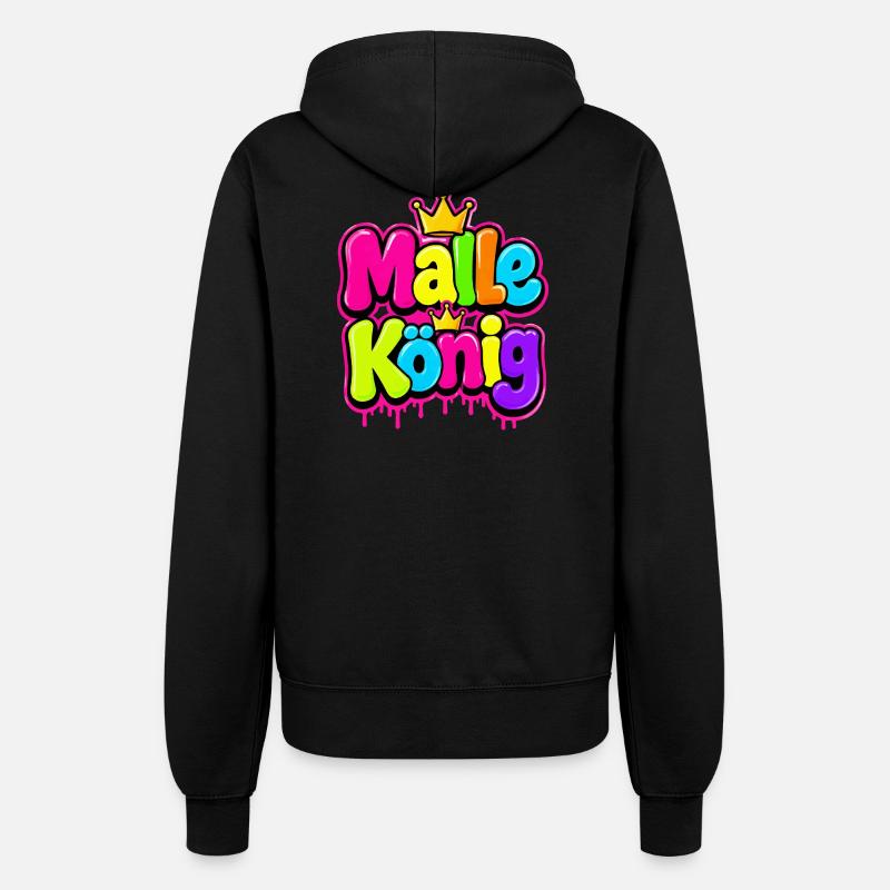 Collection royale de graffitis en couleur - Veste à capuche Femme - noir