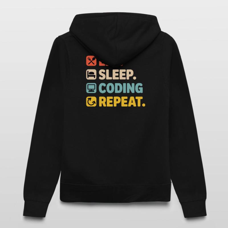 Programmer's Life Humor for Programmers Women’s Hooded Jacket