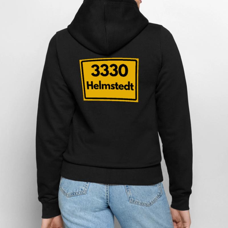 OLD POSTCODE ZIP CODE RETRO 3330 HELMSTEDT JULEUM! Women’s Hooded Jacket