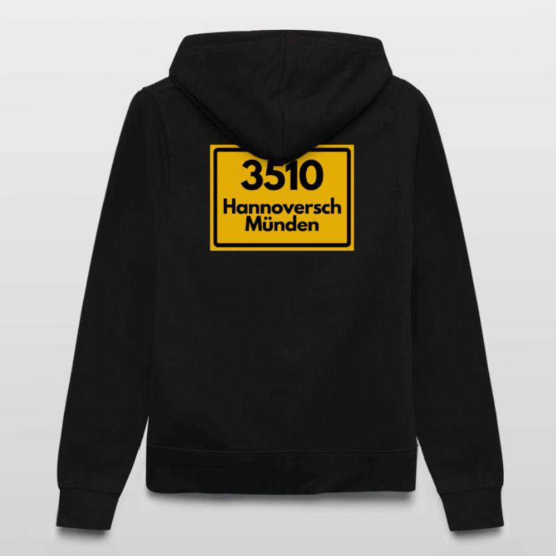 OLD POSTCODE ZIP CODE 3510 HANNOVERSCH MÜNDEN HANN Women’s Hooded Jacket