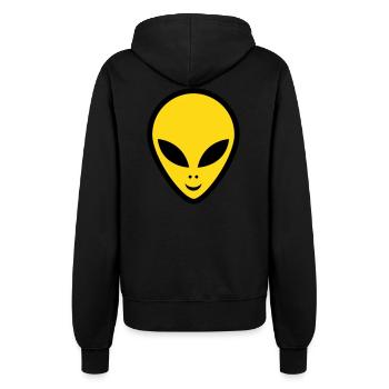 alien - Frauen Kapuzenjacke - Schwarz - Hinten - Maraike (178cm)