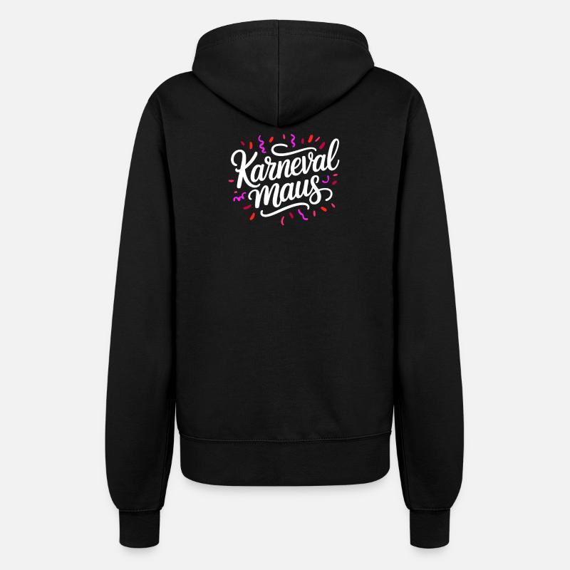Carnival Mouse - Women’s Hooded Jacket - black