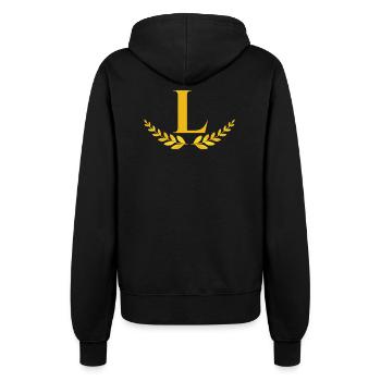 L - Women’s Hooded Jacket - black - Back - Maraike (178cm)