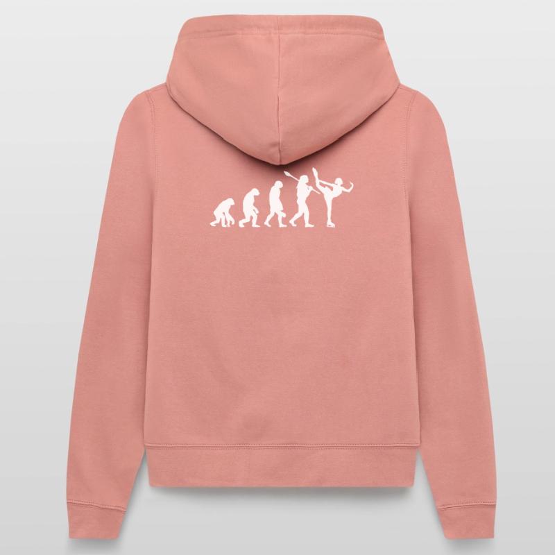 Entwicklung des Mannes, Eiskunstlauf-Mädchen, Eislauf-Mädchen Frauen Kapuzenjacke